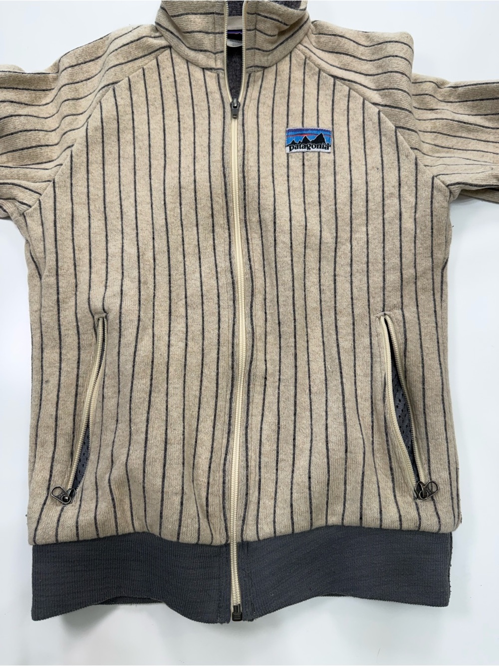 Patagonia Quilt Again Wool Blend Zip-Up Jacket - Picture 5 of 9